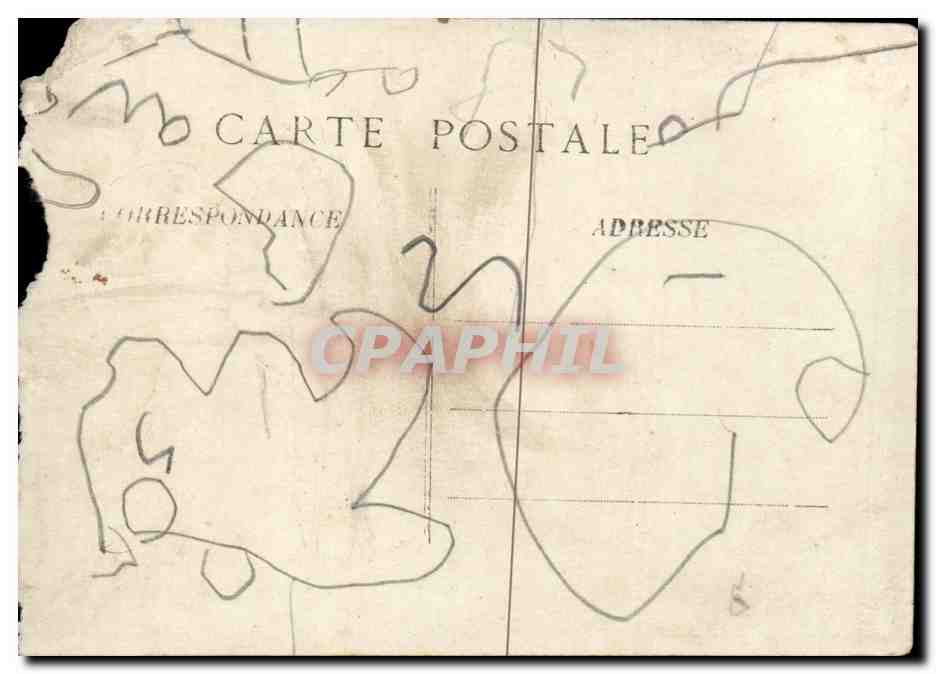 CPA Militaria CARTE PHOTO LAval 15 avril 1915 — Rückseite