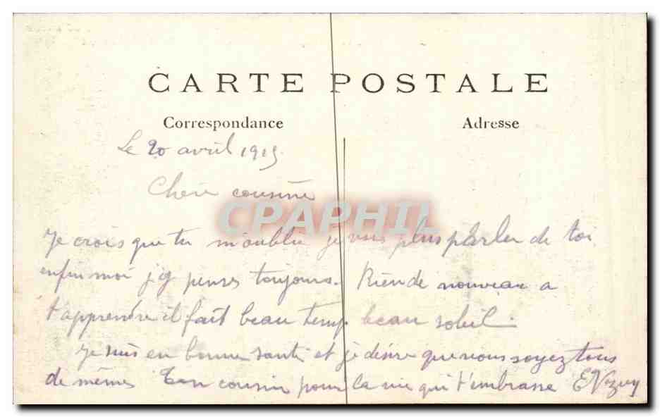 Camp de Coëtquidam — Cuisine des prisonniers allemands — J. C. Paris, n° 505 — Reverso