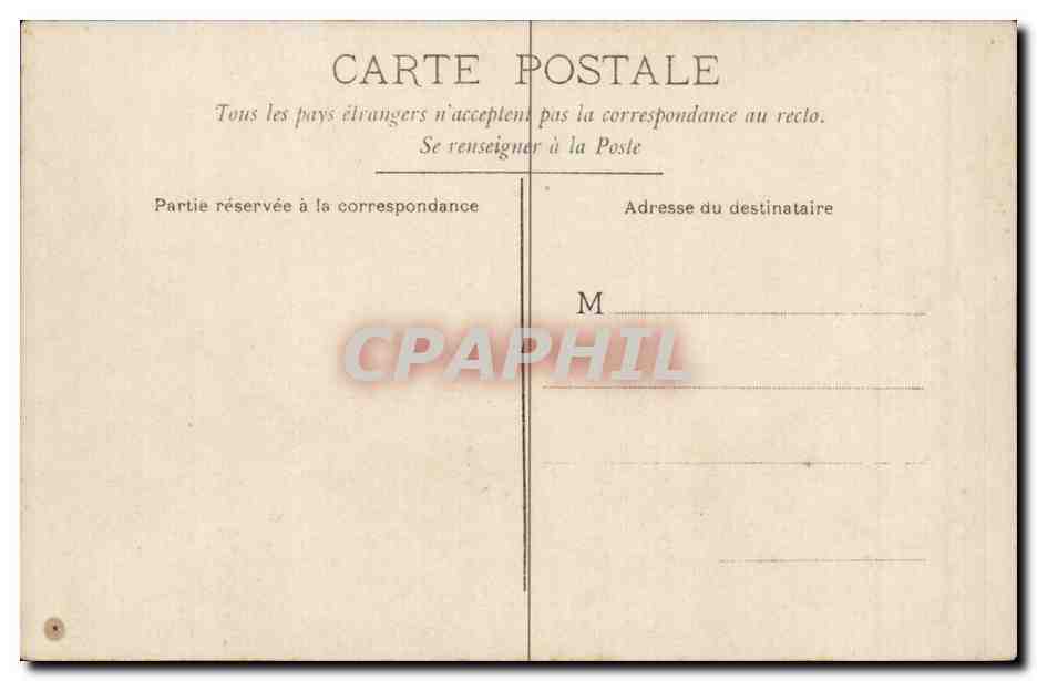 CPA Militaria CARTE PHOTO Regiment Soldats — Rückseite