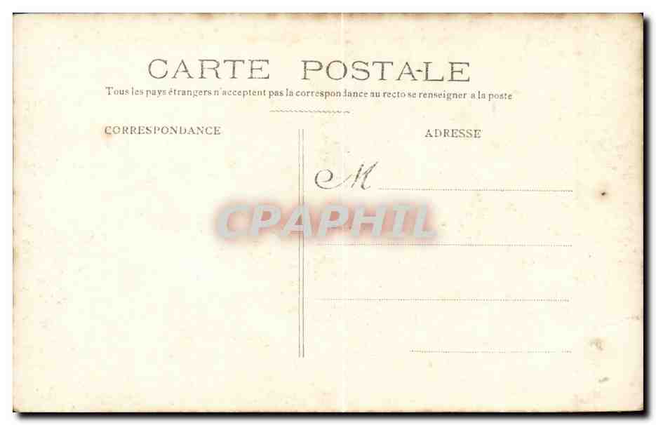 CPA Militaria CARTE PHOTO Regiment Aude — Rückseite