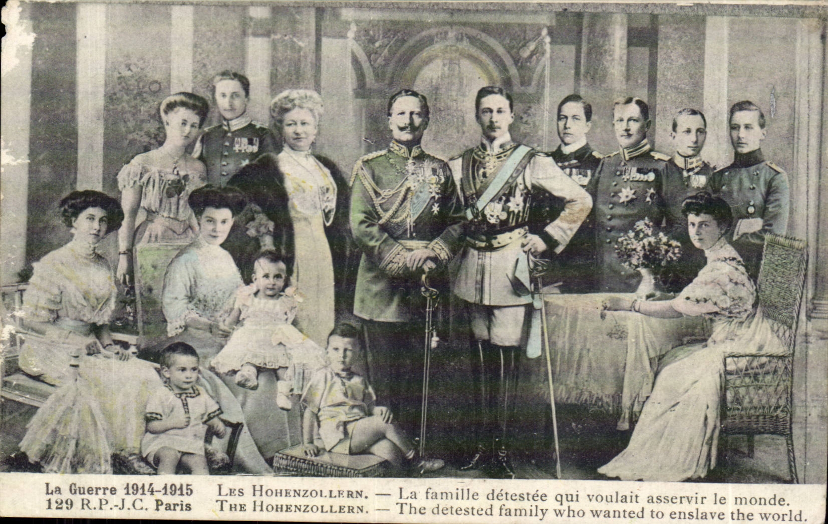 The Hohenzollern Family — The Hohenzollerns — The Hated Family That Wanted to Enslave the World — 129 R.P.-J.C. Paris