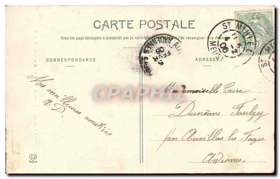 CPA Militaria L'artillerie francaise (canon) Artillerie de cote — Rückseite