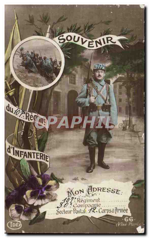 Soldat du 10e Régiment d'Infanterie — Souvenir — IDÉR, n°66