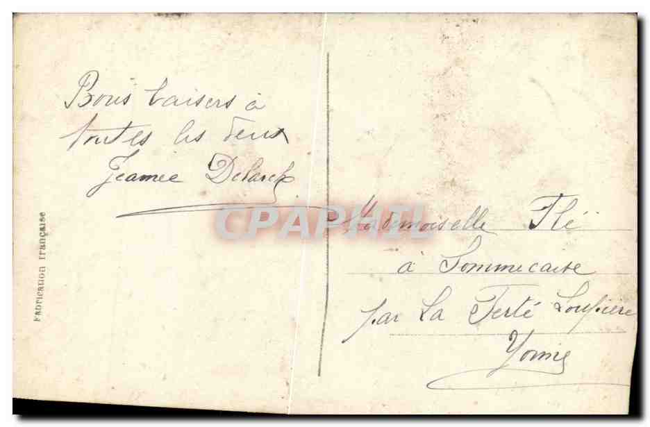 Deux soldats devant un navire — DIX 94 — Verso