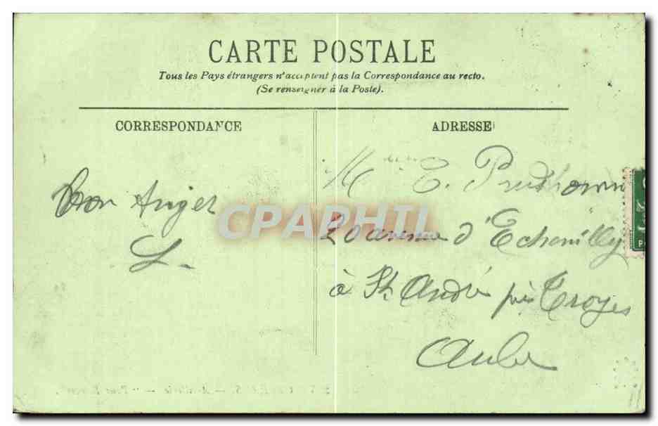 CPA Militaria Orleans Artillerie Pour Relever (canon) — Rückseite
