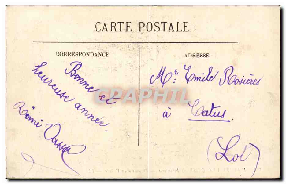L'ARMÉE FRANÇAISE — Infanterie — Défense d'un Village — LL. — N° 104 — Reverso