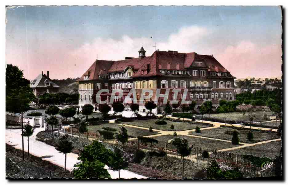 L'Établissement Thermal de Morbrenn-les-Bains — Propriété de la Caisse Régionale de Sécurité Sociale — éditeur Cie des Arts Photomécaniques