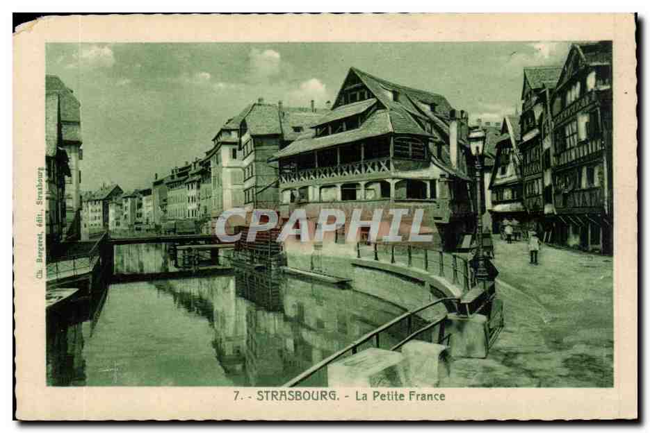 CPA Strasbourg La petite France
