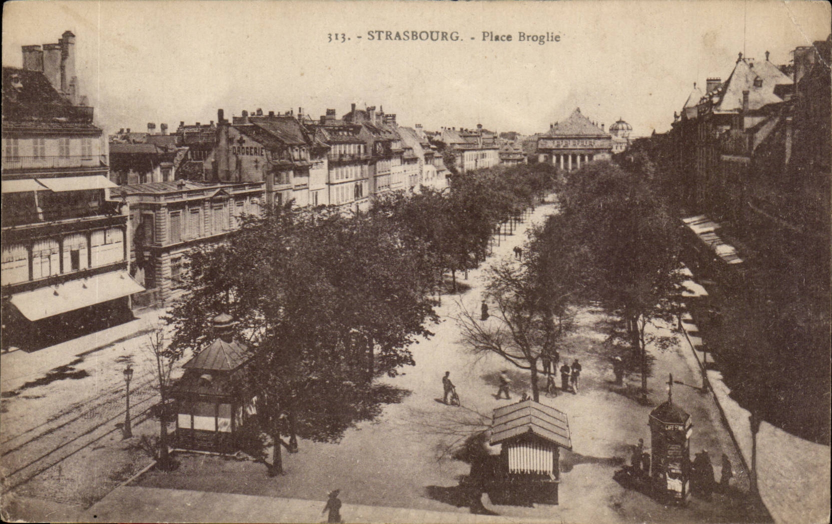 CPA Strasbourg Place BRoglie