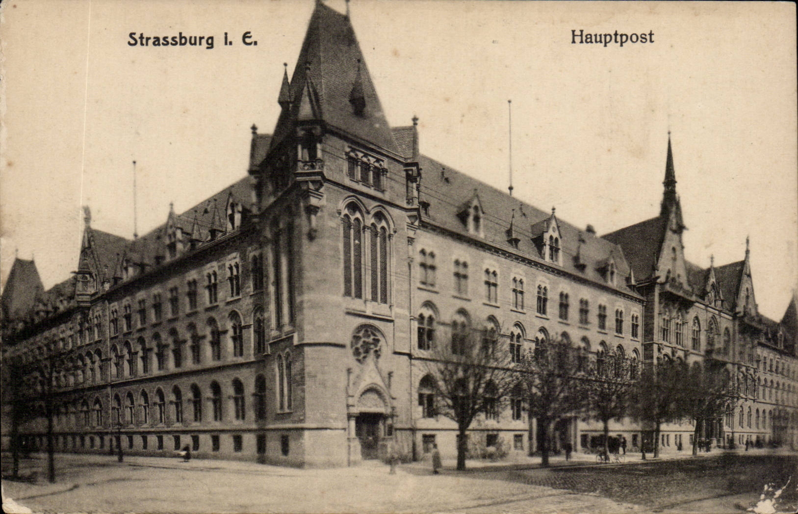 CPA Strasbourg Hauptpost