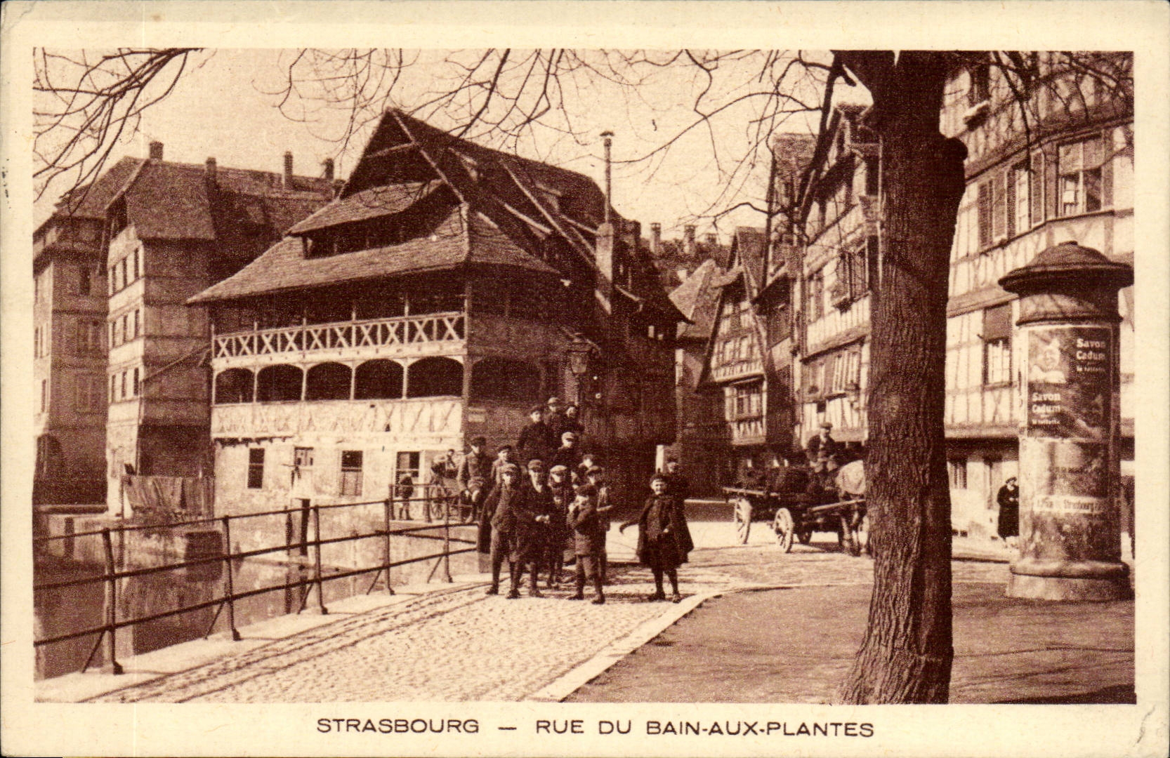 Strasbourg — Rue du Bain-aux-Plantes — Braun & Cie, Mulhouse-Dornach
