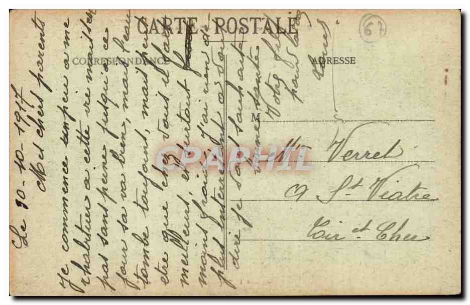 Moosch (Alsace Française) — Vue générale — Edit. J. M. Thane, N° 846 — Reverso