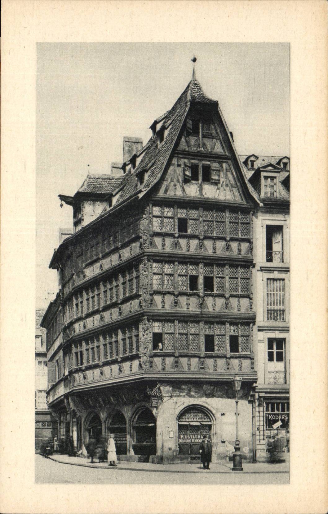 Strasbourg CPA Maison Kammerzell