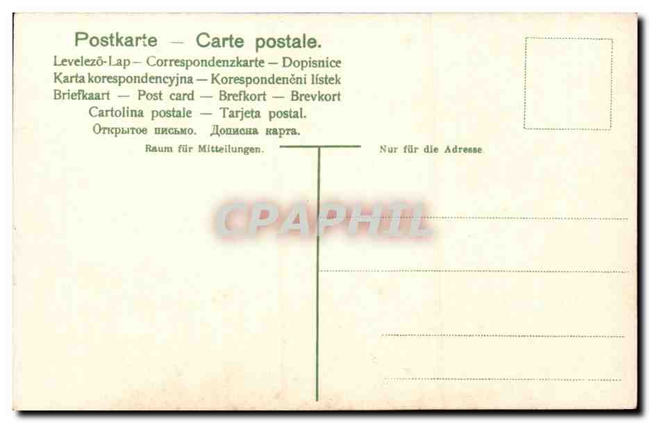 Strasbourg CPA Alsace et Lorraine (coiffe costume folklore) — Verso