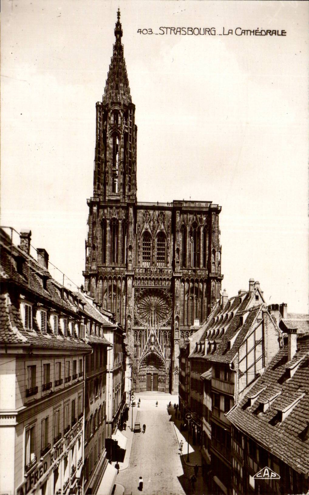 CPA Strasbourg Cathedrale