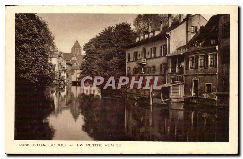 Strasbourg — La Petite Venise — éditeur Baun & Cie, n° 2455