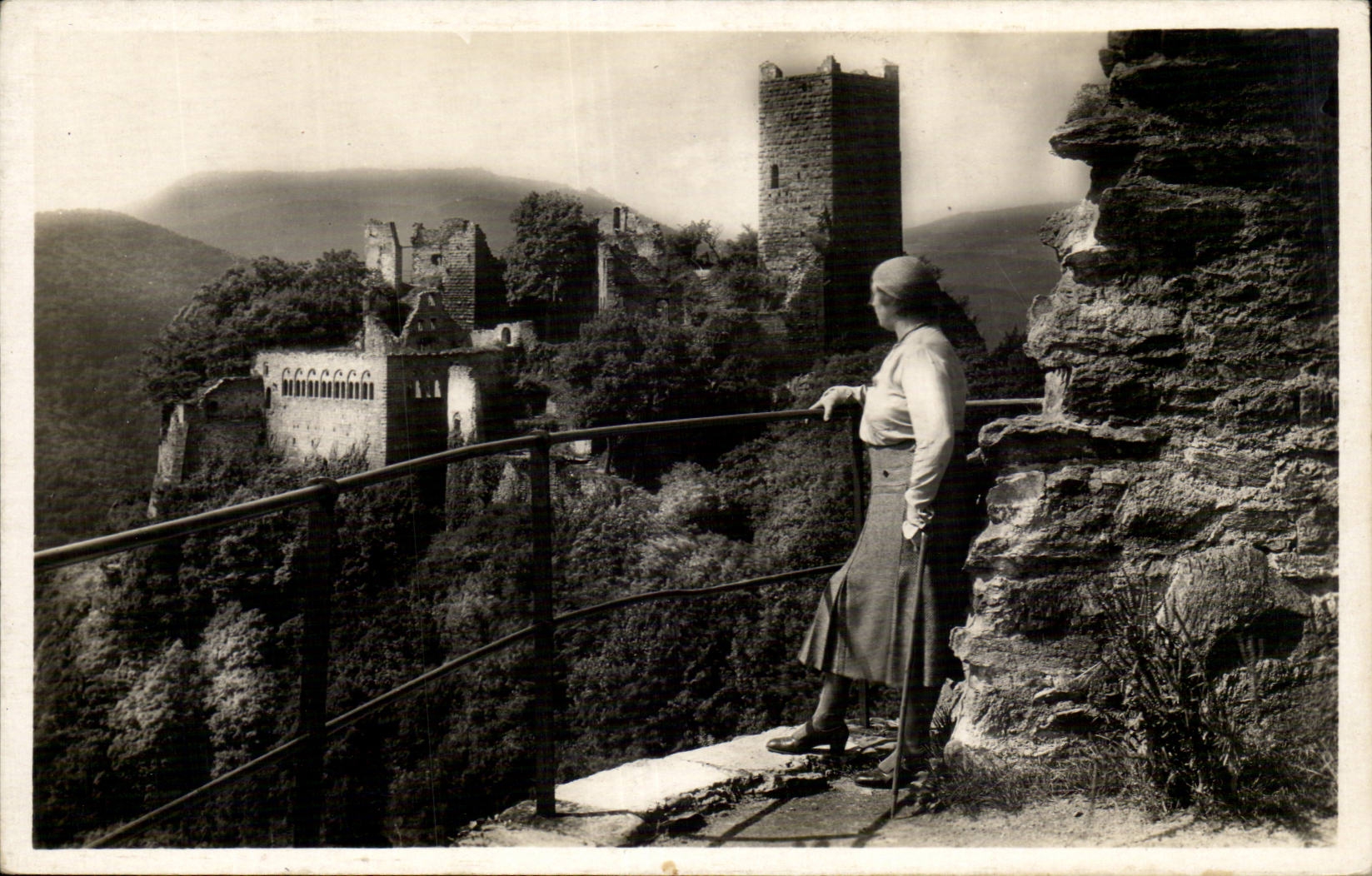 CPA Ribeauville Ruine Saint Ulric