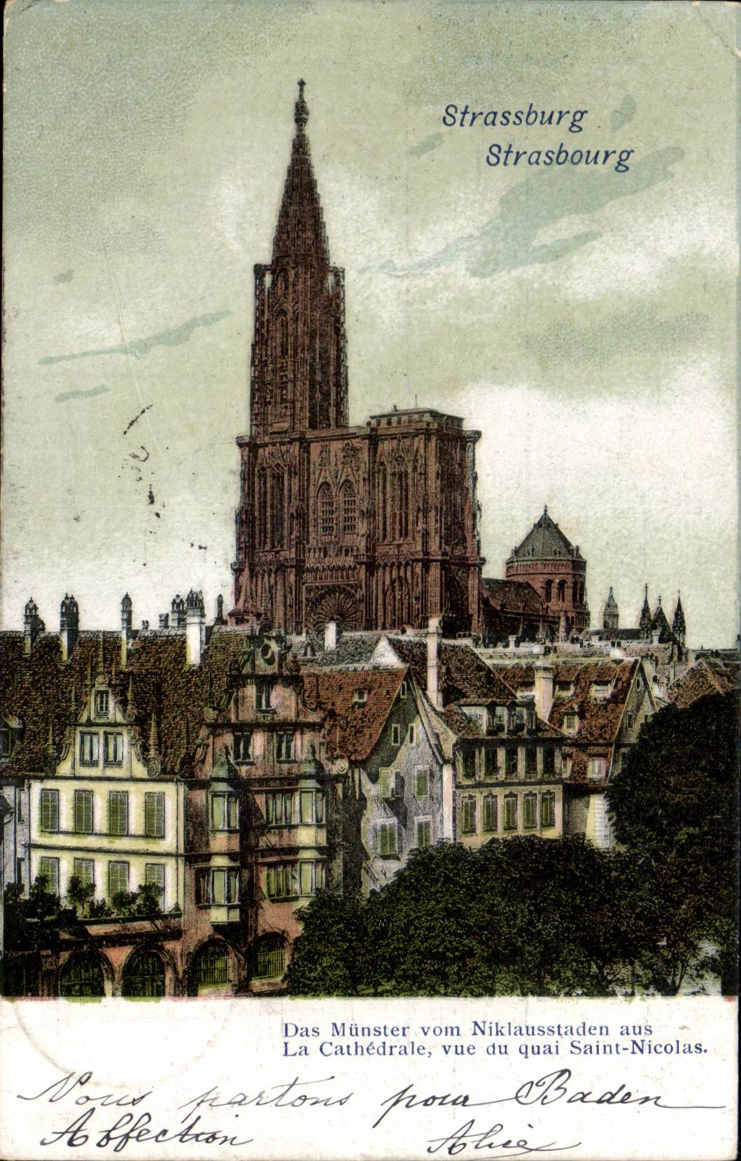 CPA Strasbourg La cathedrale