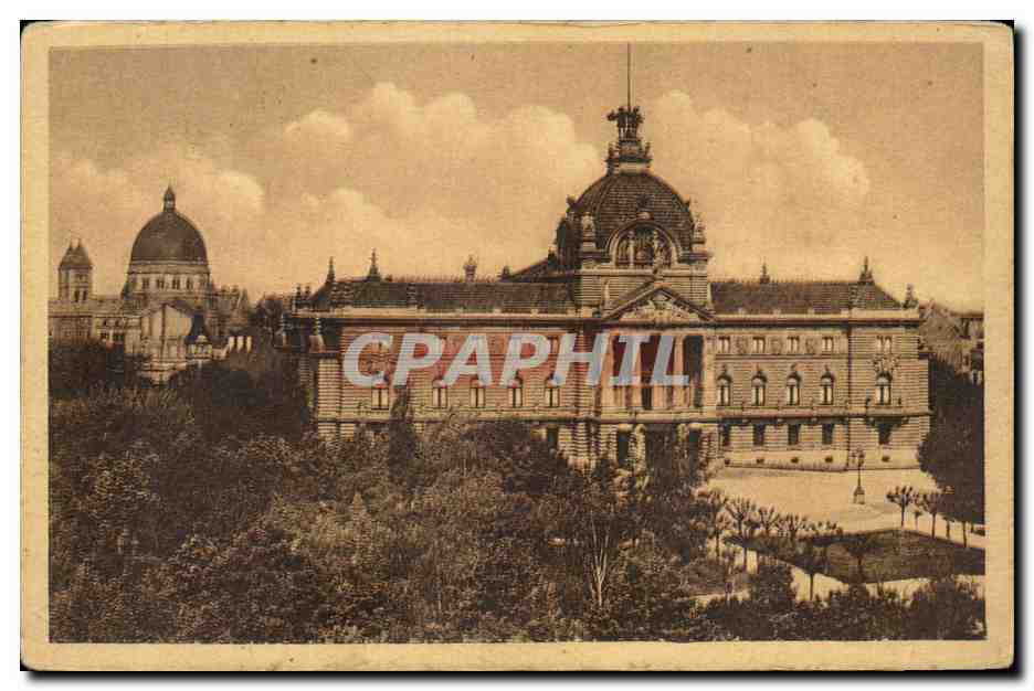 CPA Strasbourg Palais imperial
