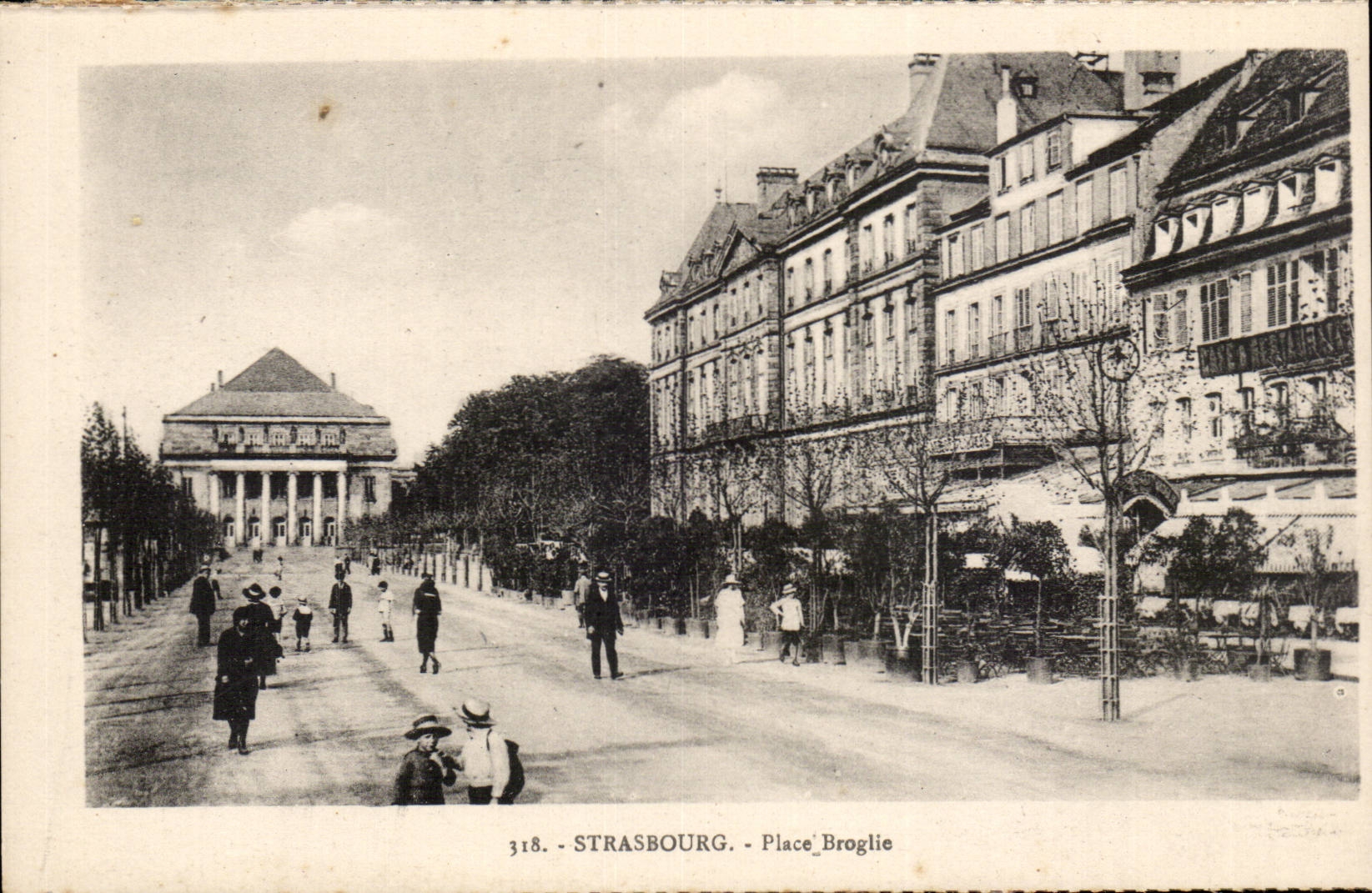 CPA Strasbourg Place Broglie