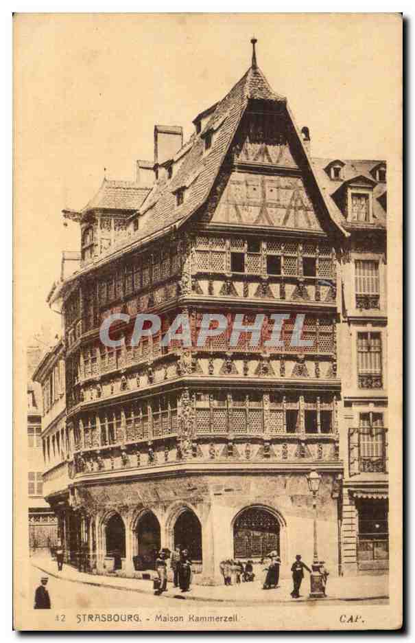 CPA Strasbourg Maison Karmmerzell