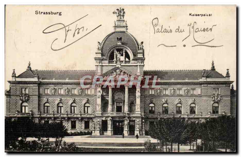 Strssburg CPA Kaiserpalast