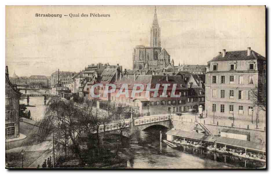 Strasbourg CPA Quai des Pecheurs (lavoir)