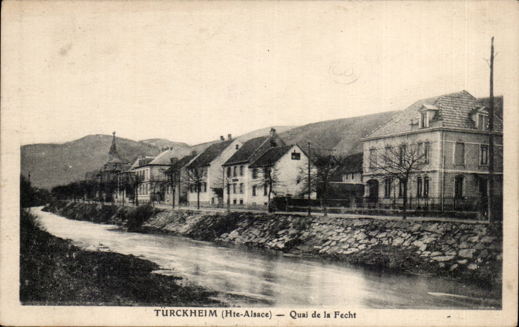 Turckeim CPA Quai de la FEcht 