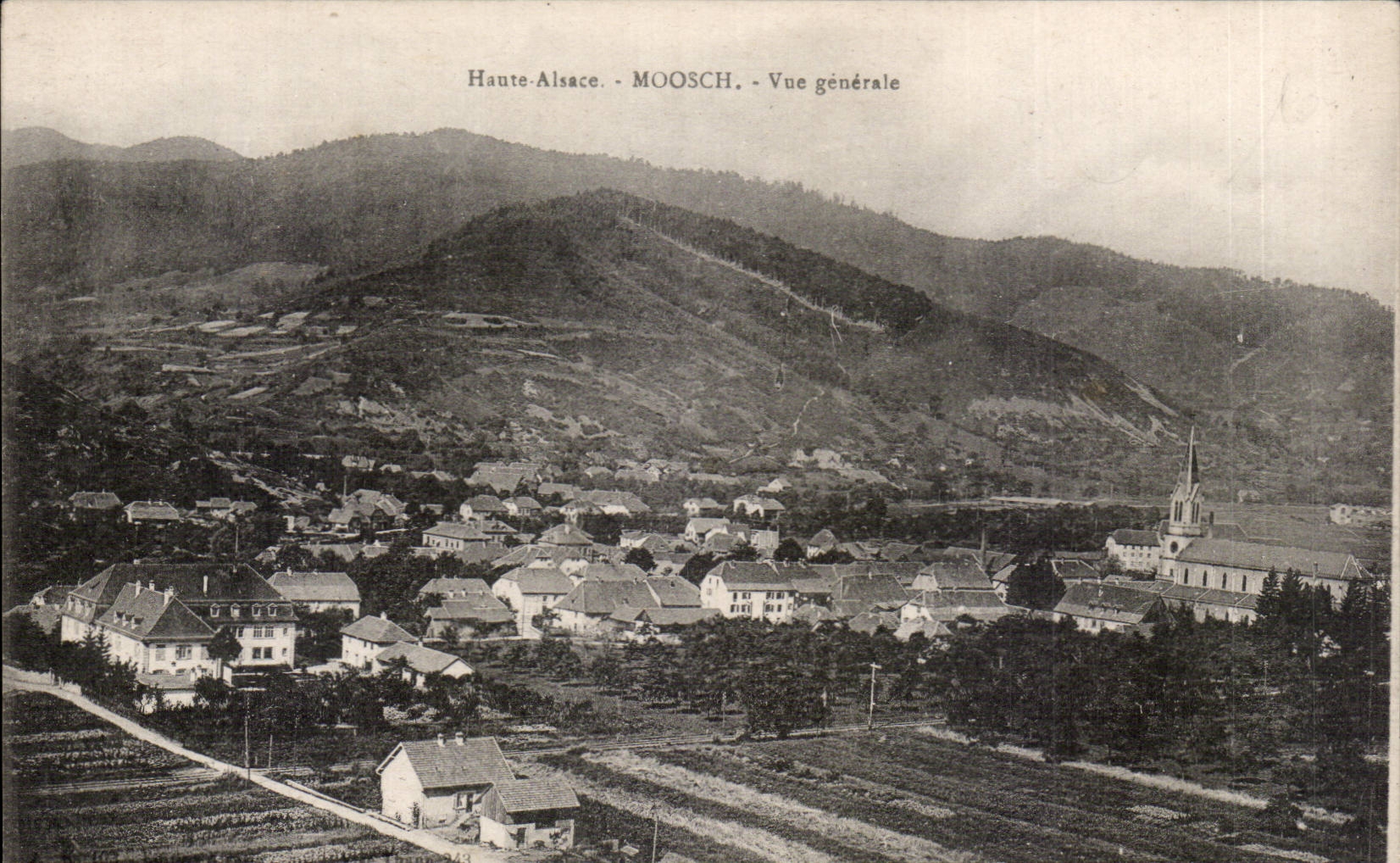 Moosch — Vue générale — Haute-Alsace
