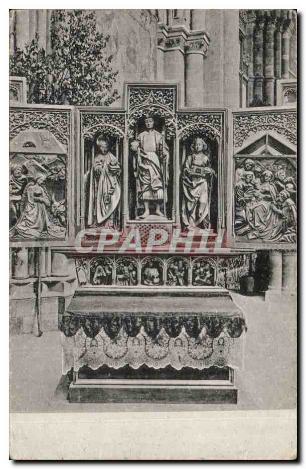 Strasbourg — Altar à l'entrée du chœur — Union postale universelle