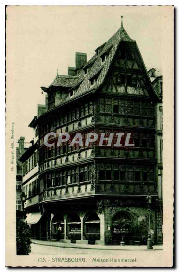 Strasbourg CPA Maison Kammerzell