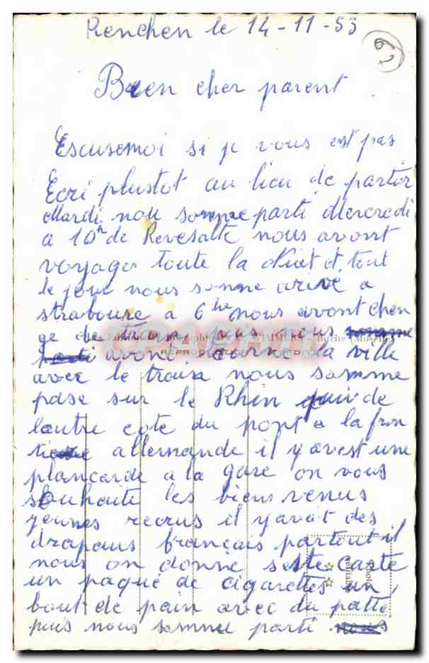 Neustadt, Landau, Deux-Ponts, Idaroberstein — Le Service Social des Forces Françaises en Allemagne vous souhaite la Bienvenue! — Verso