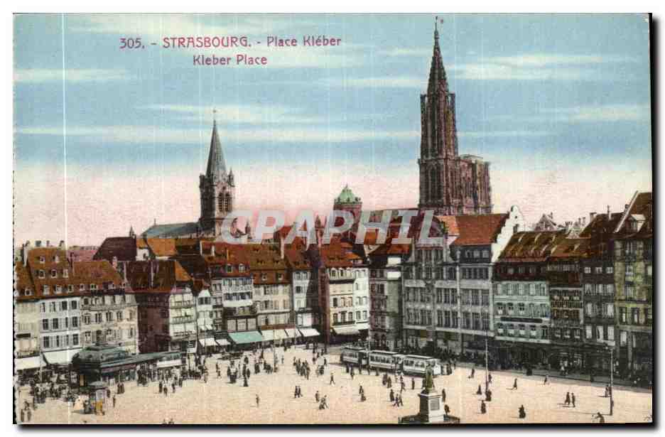 CPA Strasbourg Place Kleber