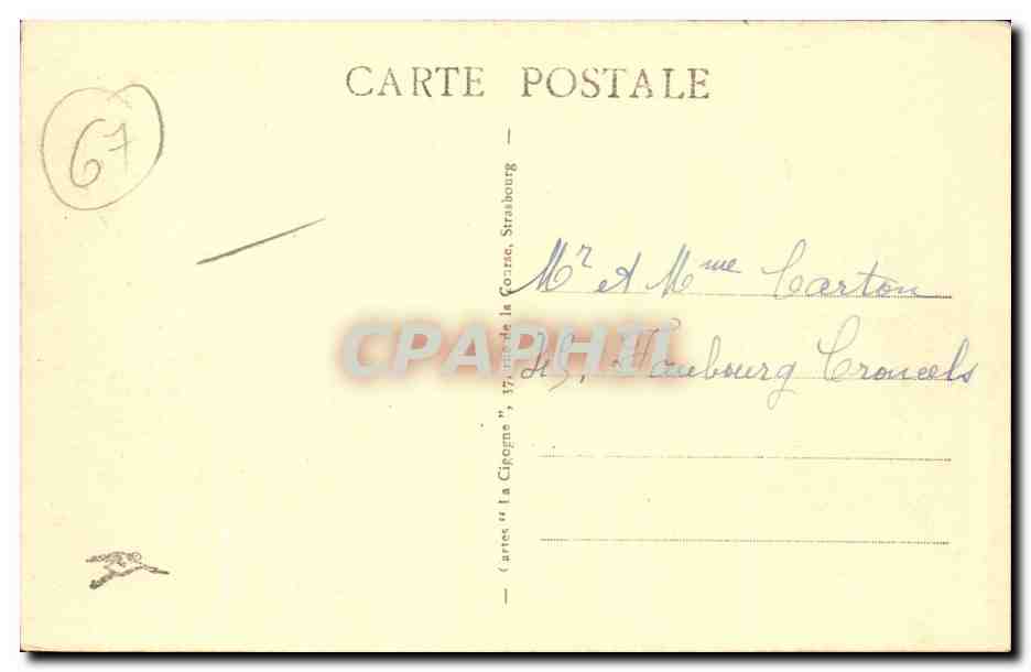 Strasbourg - Pont du Rhin — Ponts du Rhin, Kehl — éditeur non identifié, n° 127 — Achterkant