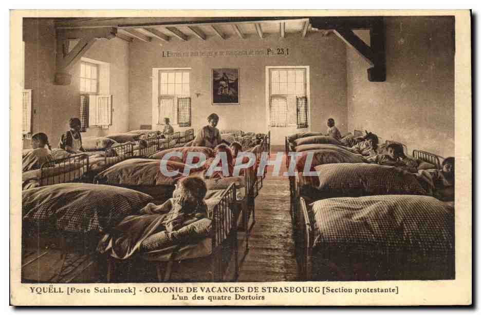 Sommercamp Strasbourg — protestantische Abteilung — Yquell [Poste Schirmeck]
