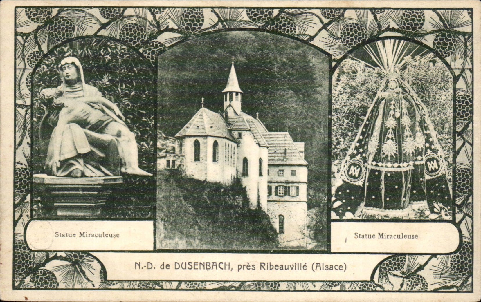 Pres Ribeauville - Notre Dame de Dusenbach - CPA 