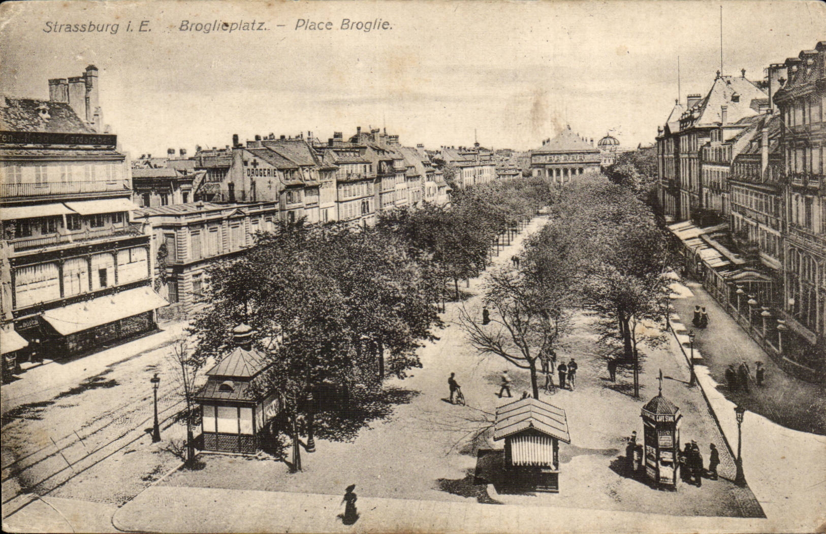 Strasbourg - Strassburg - Place Broglie - Broglieplatz- CPA 