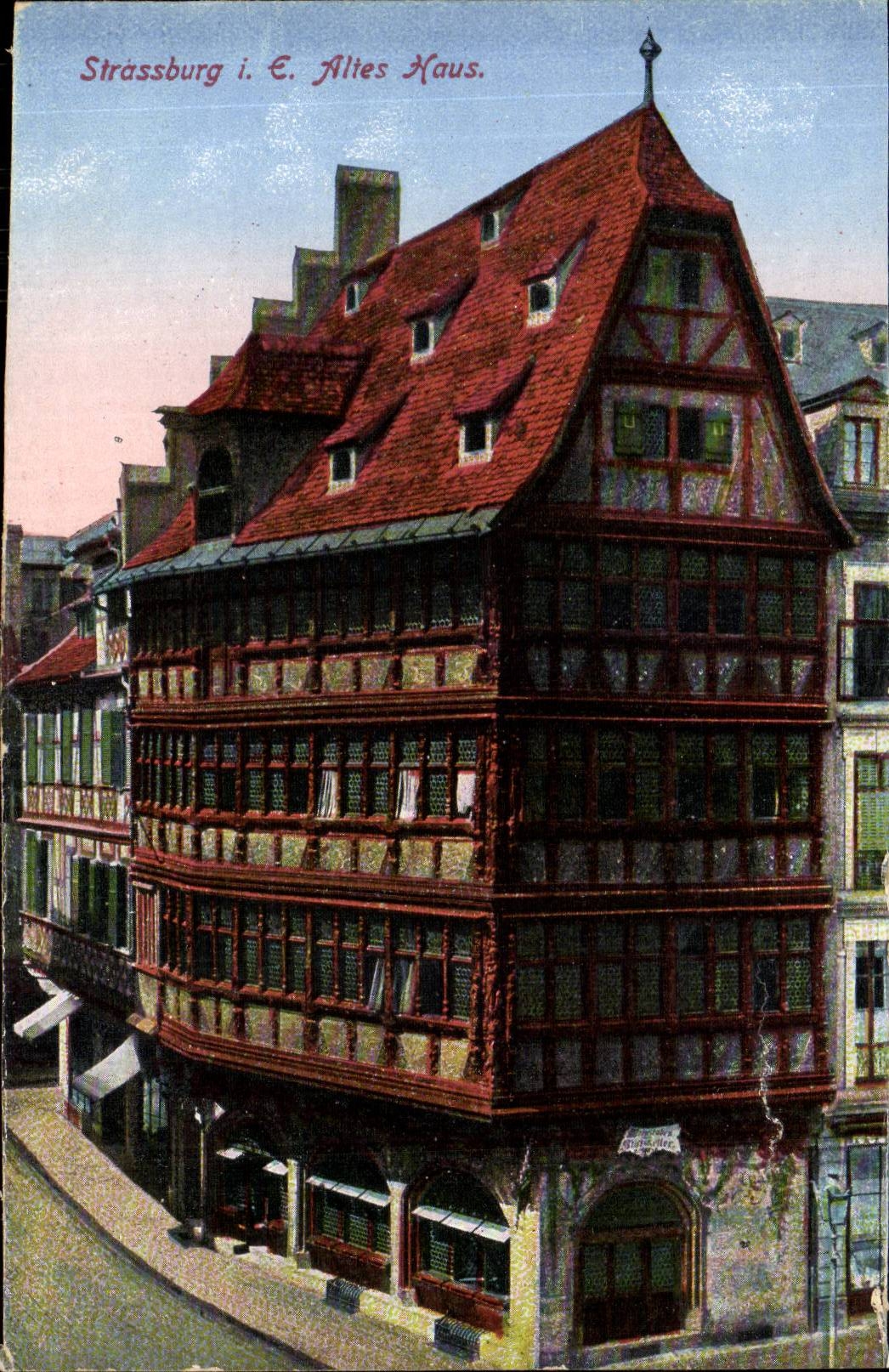 Strasbourg - Strassburg - Altes Haus - CPA 