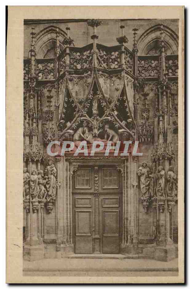 Strasbourg - Strassburg - La Cathedrale - Portail St Laurent - CPA 
