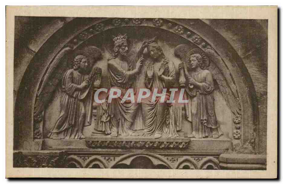 Cathédrale de Strasbourg — Couronnement de la Vierge — Maison d'Édition d'Art Alsacien, Strasbourg