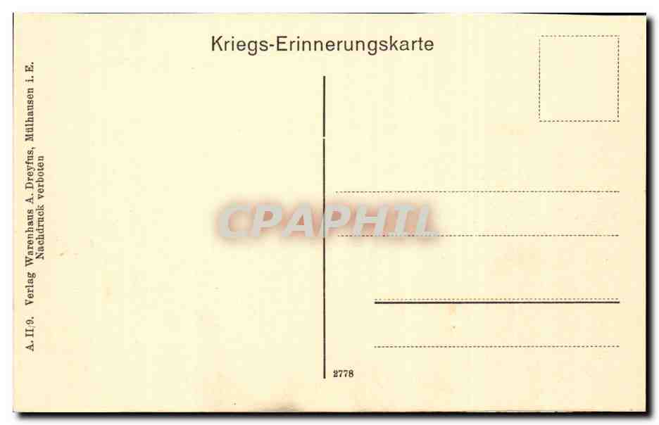 Nieder-Aspach, Ob.-Els. mit den Vogesen — carte postale de paysage — Rückseite