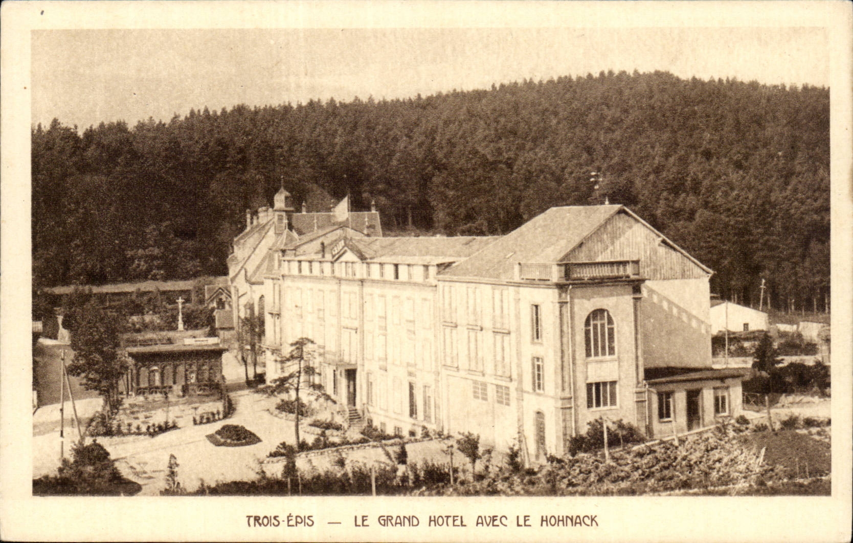 Trois-Épis — Le Grand Hotel avec le Hohnack — Braun & Cie, Dornach