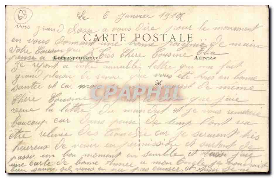 Giromagny — Rue Thiers — Les Vosges Illustrées, Imp. Andrès — Reverso