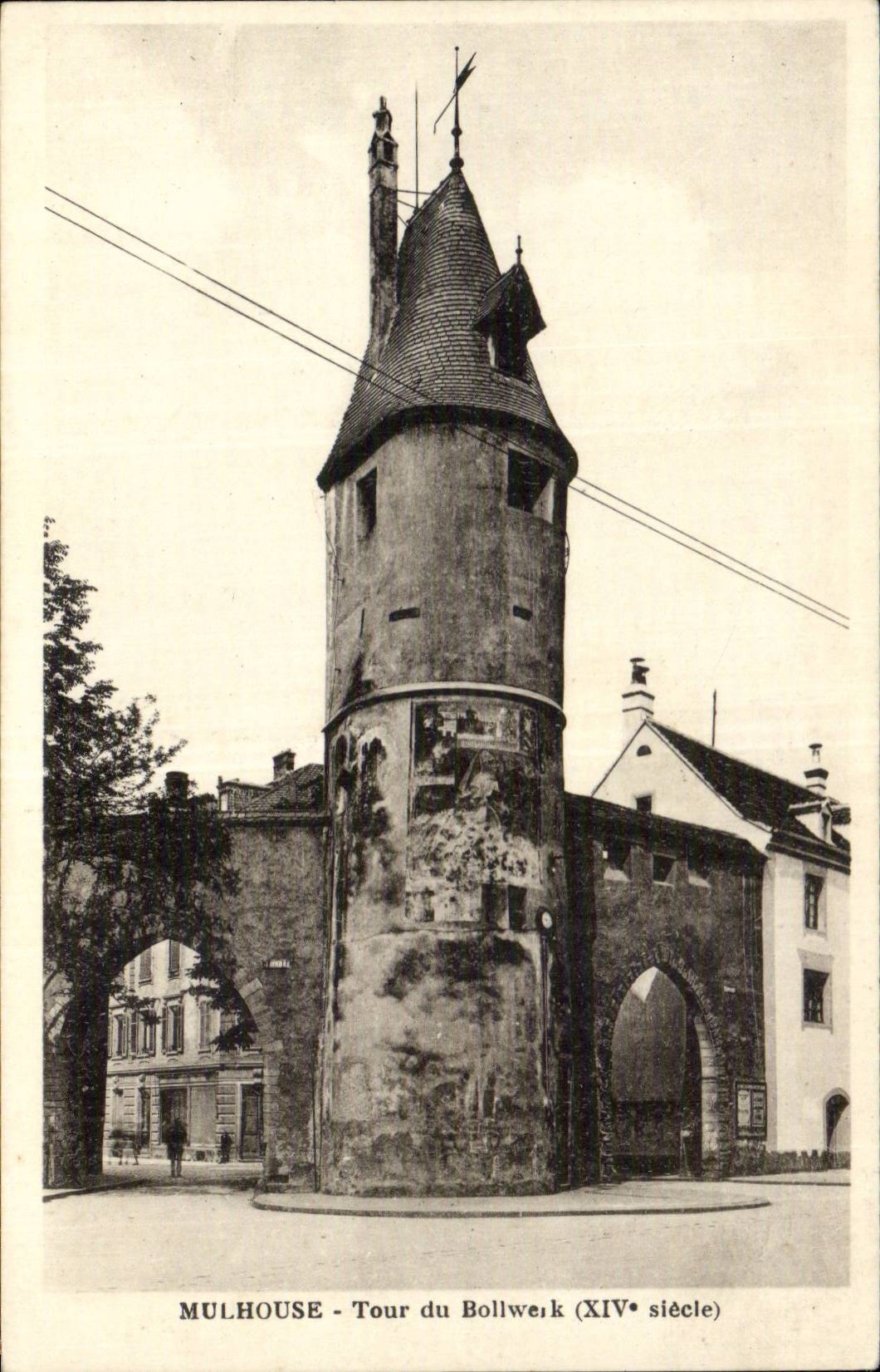 Mulhouse - Tour du Bollwerk CPA 