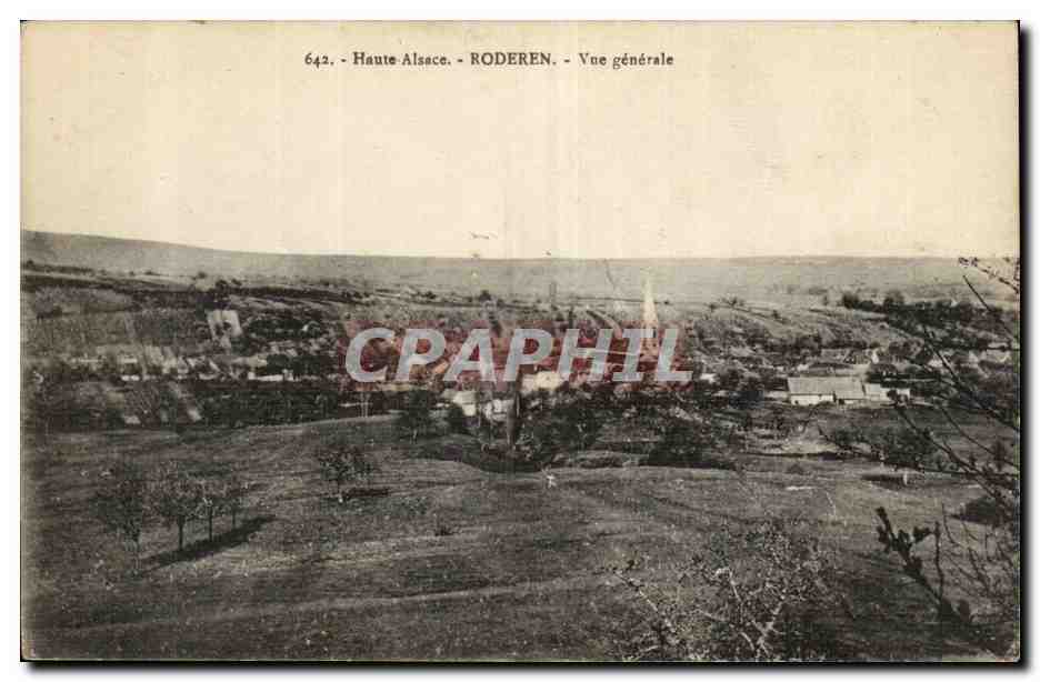 Roderen - Vue générale — Haute-Alsace, n° 642