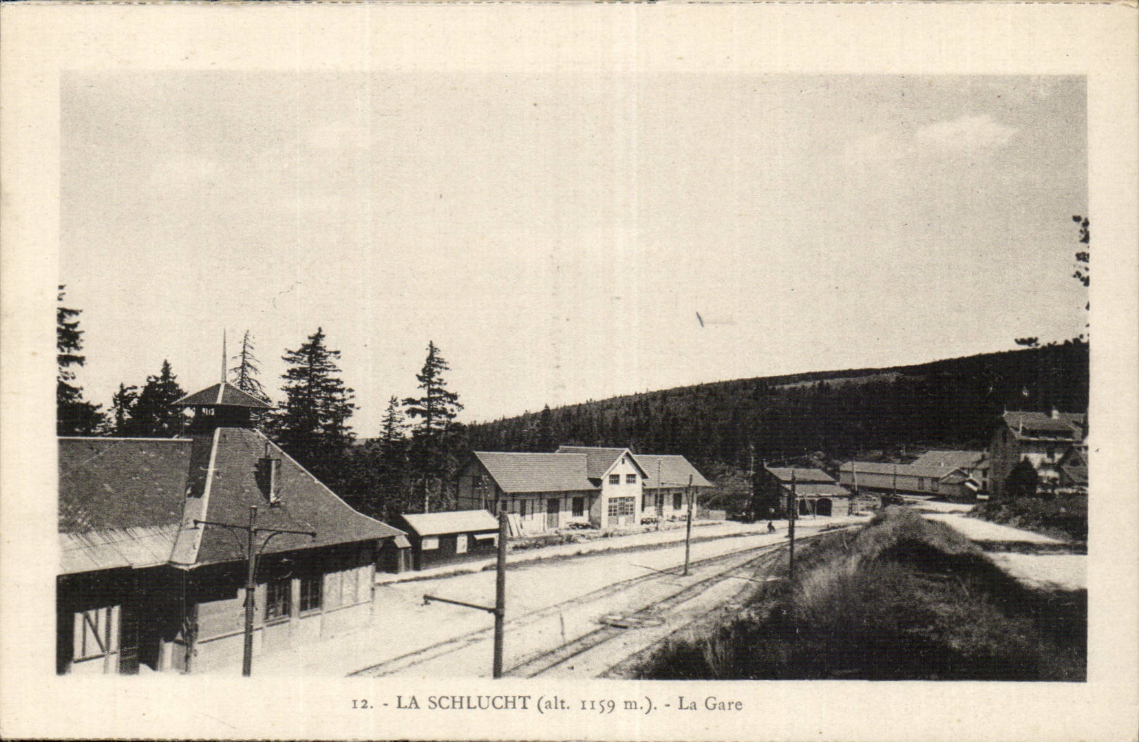 La Schlucht (alt. 1159 m.) — La Gare — Édition Boehler