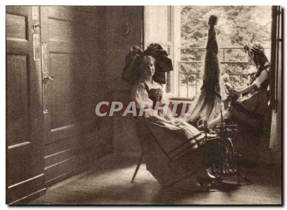 Folklore - Costumes - En Alsace Reconquise Quand ses doigts se reposent CPA 
