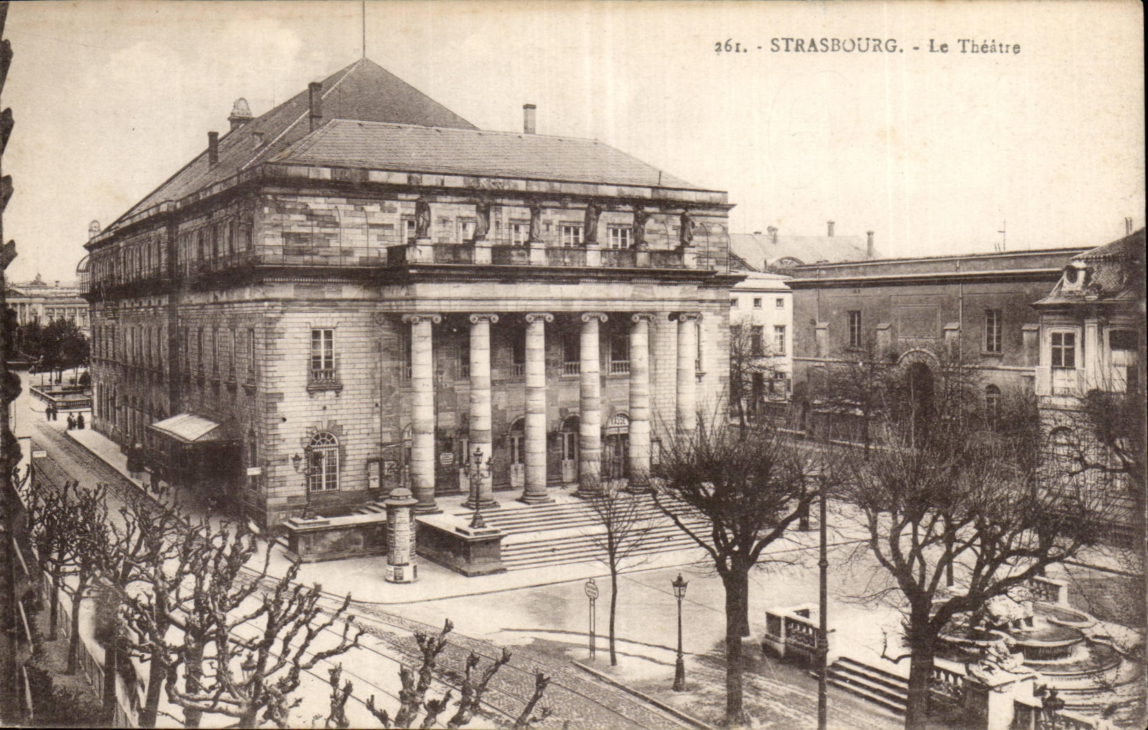 Strasbourg - Strassburg - Le Theatre - CPA 