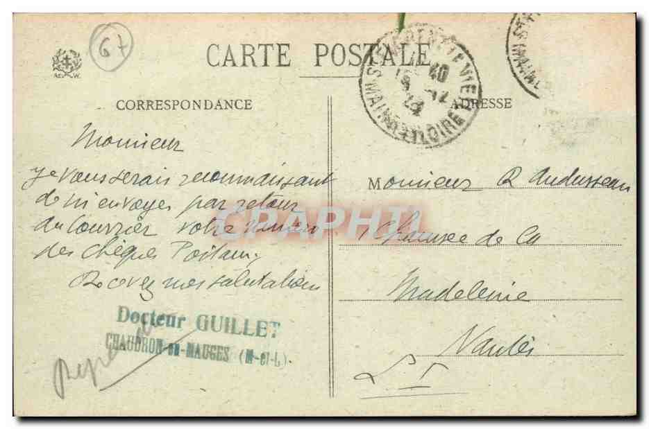 Die Ruinen Des Schlosses Kaysersberg — Obere Elsass — Ad. Weick, Saint-Dié — Nr. 7378 bis — Rückseite