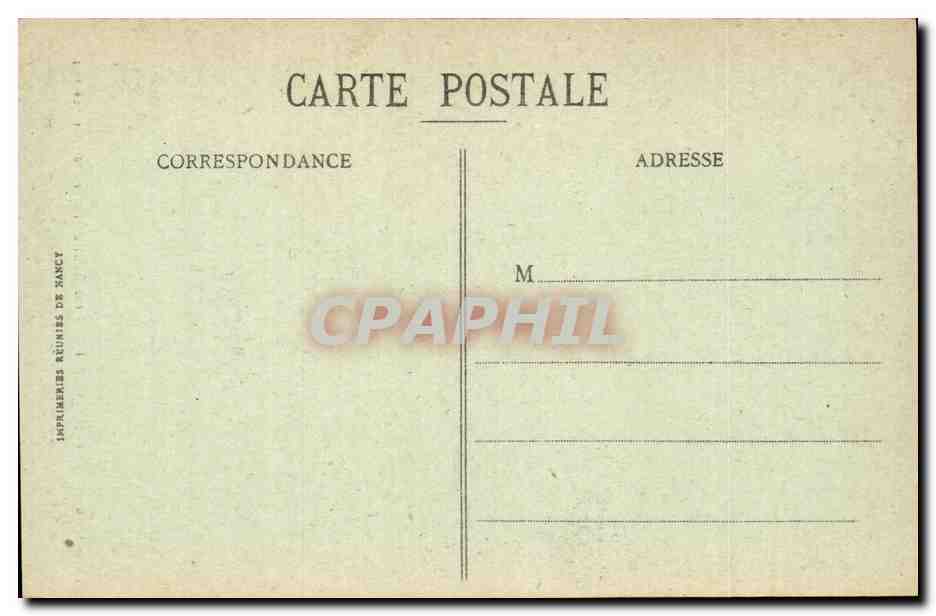 Ballon d'Alsace — Hôtel du Saut-de-la-Truite (Alt. 706 m.) — Édition E. Mayor, Impr. de France, Belfort — Verso